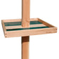 Woodlink Giant Post Mounted Seed Tray with 4 x 4 Adapter