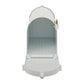 Whitehall Deluxe Mailbox, Post, and Brackets, White