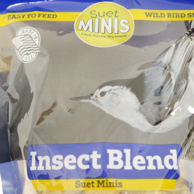Wildlife Sciences Insect Blend Suet Minis, Pack of 16