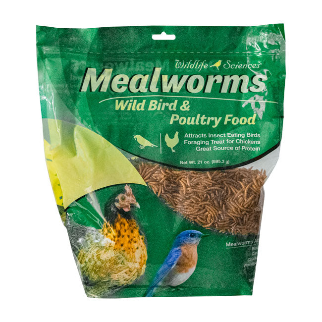 Wildlife Sciences Dehydrated Mealworms, 42 oz.