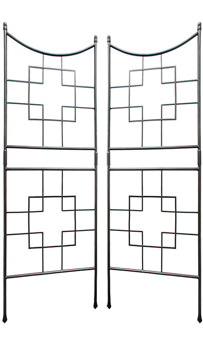 Achla Square on Squares Garden Trellises, 86"H, Pack of 2