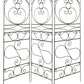Achla Ferro Firenze Trellises, Brown, 84"H, Pack of 3