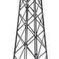Achla Lattice Obelisks, Graphite, 67", Pack of 2