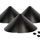 Audubon Wrap-Around Squirrel Baffles, Black, Pack of 3