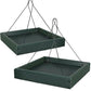 Audubon Recycled Plastic Platform Bird Feeders, Pack of 2