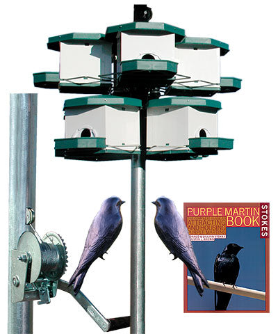 Heritage Farms Quad Pod Purple Martin House Package, 2 Pods