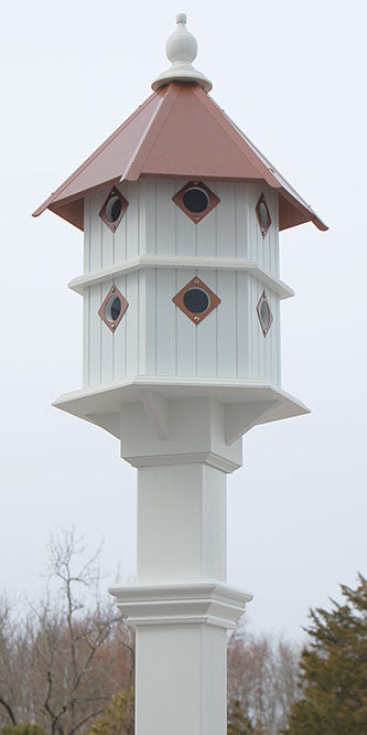 Chateau Bird House and Decorative Mounting Post Kit