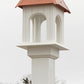 Camellia Bird Feeder and Decorative Mounting Post