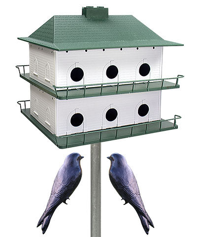 Heath 12-Room Two-Story Purple Martin House Package