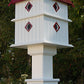Plantation Bird House and Decorative Mounting Post, Copper