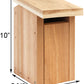 Sparrow-Resistant Bluebird Houses with "T" Post Adapters