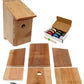 Songbird Essentials Bluebird House Kits w/Milk Paint Powders