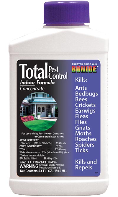 Bonide Total Pest Control Conc., Indoor Formula, Pack of 4