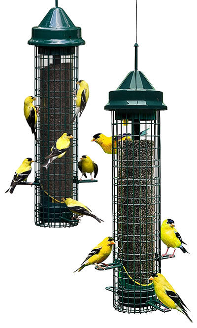 Brome Squirrel Buster Squirrel Proof Finch Feeders, 2 Pack