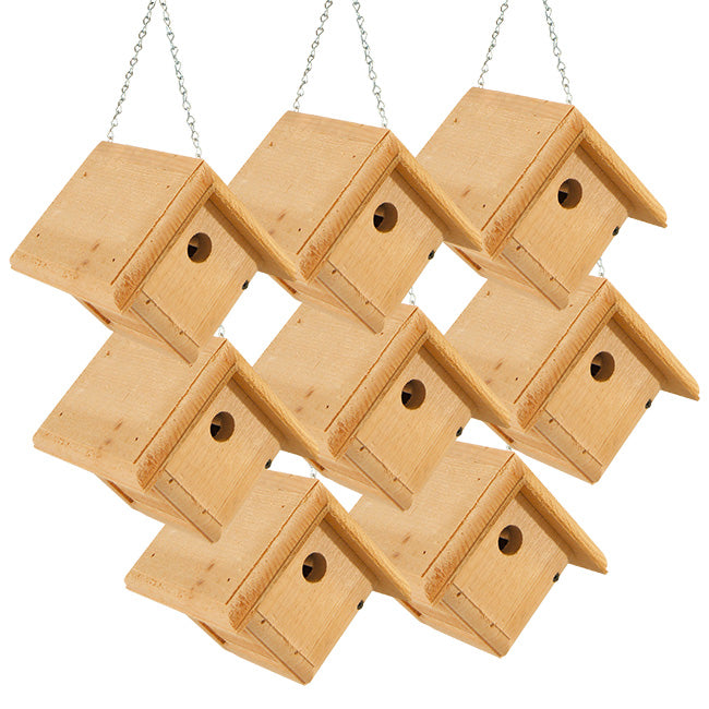 Coveside WBU Exclusive Hanging Wren Houses, Pack of 8