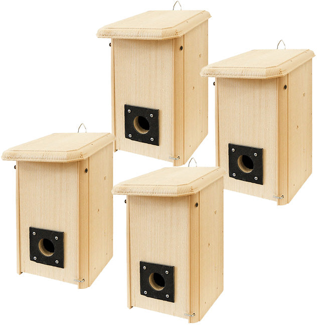 Coveside WBU Exclusive Convertible Bird Houses, Pack of 4