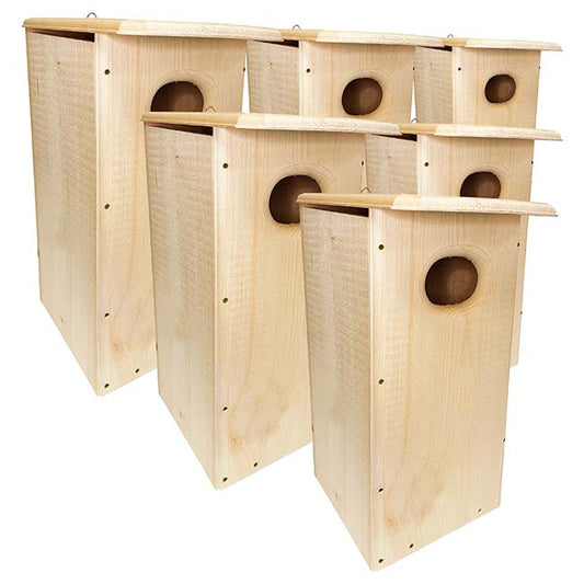 Coveside WBU Exclusive Wood Duck Houses, Pack of 6