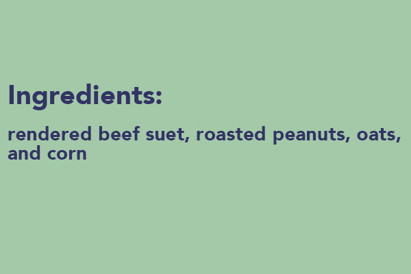 C&S Peanut Treat Suet Cakes, 11 oz., Pack of 24
