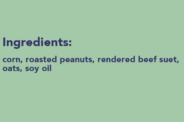 C&S Peanut Butter Delight No Melt Suet, 11.75 oz., 24 Cakes