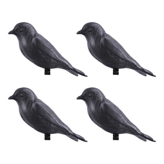 Erva Purple Martin Decoys with Spring Clips, Pack of 4