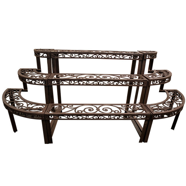 Esschert Design Tiered Plant Rack w/Quarter Round Stands – Prime ...