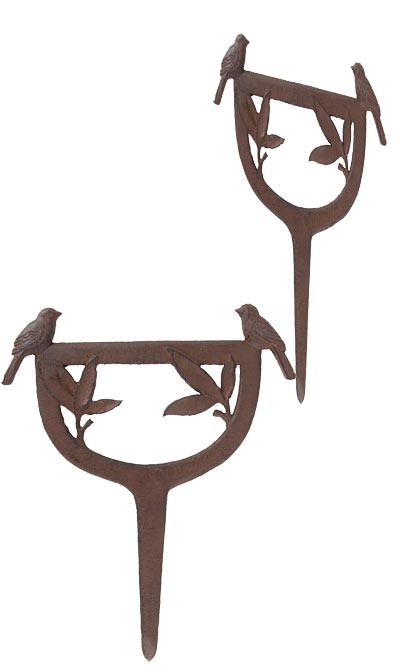 Esschert Design Bird Silhouette Boot Scrapers, Set of 2