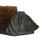 Esschert Design Cast Iron Small Hedgehog Boot Brushes, 2 Pk