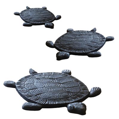 Esschert Design Turtle Stepping Stones, Pack of 3