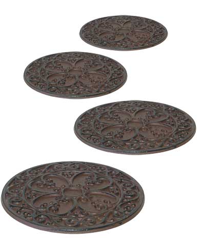 Esschert Design Classic Stepping Stones, Pack of 4