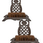 Esschert Design Cast Iron Owl Boot Brushes, Pack of 2