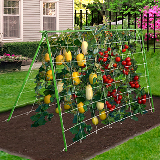 Gardeneer Vertical Trellis Kits, Green, 45.25"H, Pack of 6