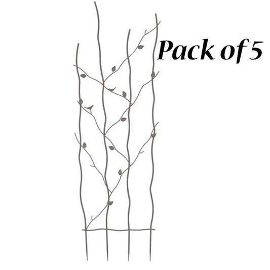 Gardman Nature Trellises, Antique Rust, 70"H, Pack of 5