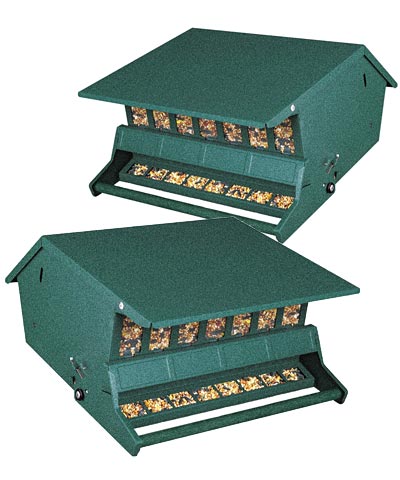 Heritage Farms Bird's Choice Squirrel Proof Feeders, 2 Pack
