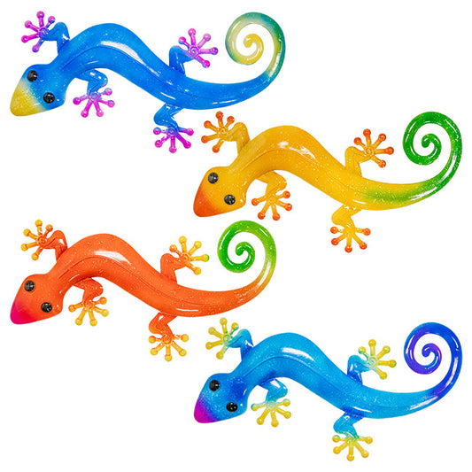 Marshall Crawling Geckos Wall Art Assortment, 24"L x 11"W