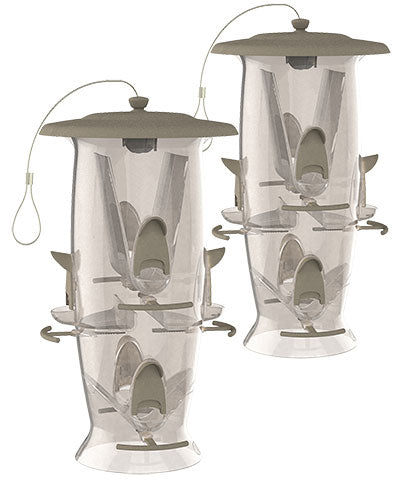 More Birds Abundance Bird Feeders, Pack of 2