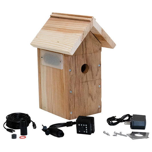 Nestera Bird Box WiFi Camera & Bird House Set, Corded