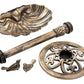 Pompeii Bird Bath, Bronze Colored