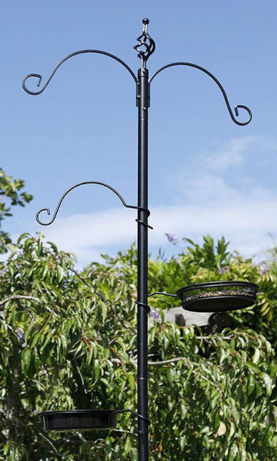 Essex Bird Feeding Station Kit, Black, 6'7"