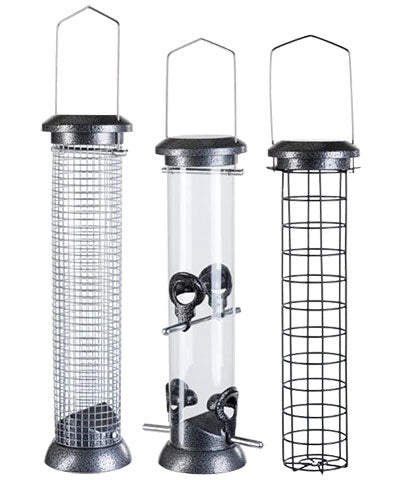 Tall Sterling Heavy Duty Triple Bird Feeder Package