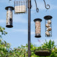 Jester Premium Bird Feeding Station w/Feeders, Brown, 7'3.5"