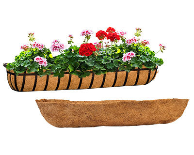 Panacea Flat Iron Series 48" Planter Box and Extra Liner Kit