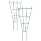 Panacea Fan Pot Trellises, Green, 36"H, Pack of 2