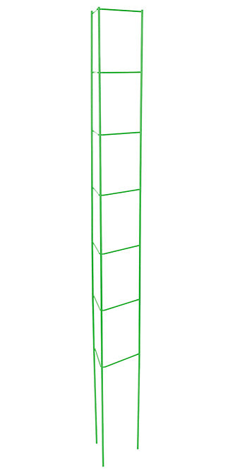 Panacea Vegetable Ladder Plant Supports, Green, 57"H, 6 Pack