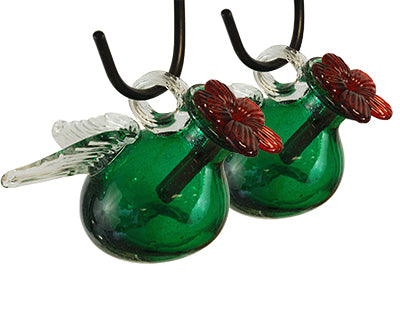 Parasol Pixie Hummingbird Feeders, Green, 4 oz., Pack of 2