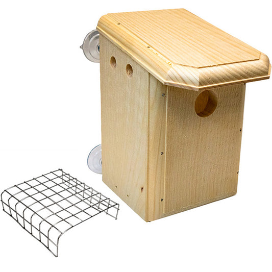 Window Nest Box with Nest Lift by Prime Retreat