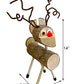EZ-DIY Cedar Reindeer by Prime Retreat