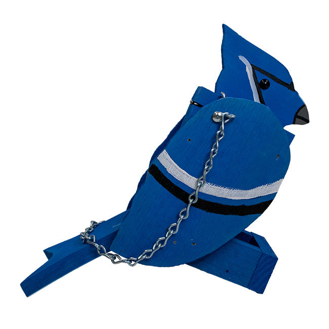 Blue Jay Shaped Bird Feeder by Prime Retreat