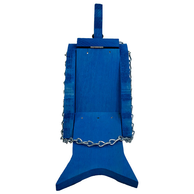 Blue Jay Shaped Bird Feeder by Prime Retreat