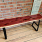 Cedar Live Edge Bench and Legs, 46"L, by Prime Retreat