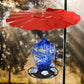 Artisan Spring Rain Hummingbird Feeder and Rain Guard Kit